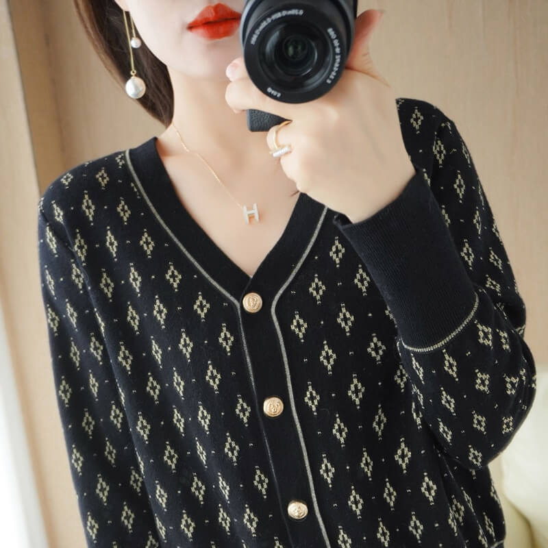 Cardigan Curto Feminino