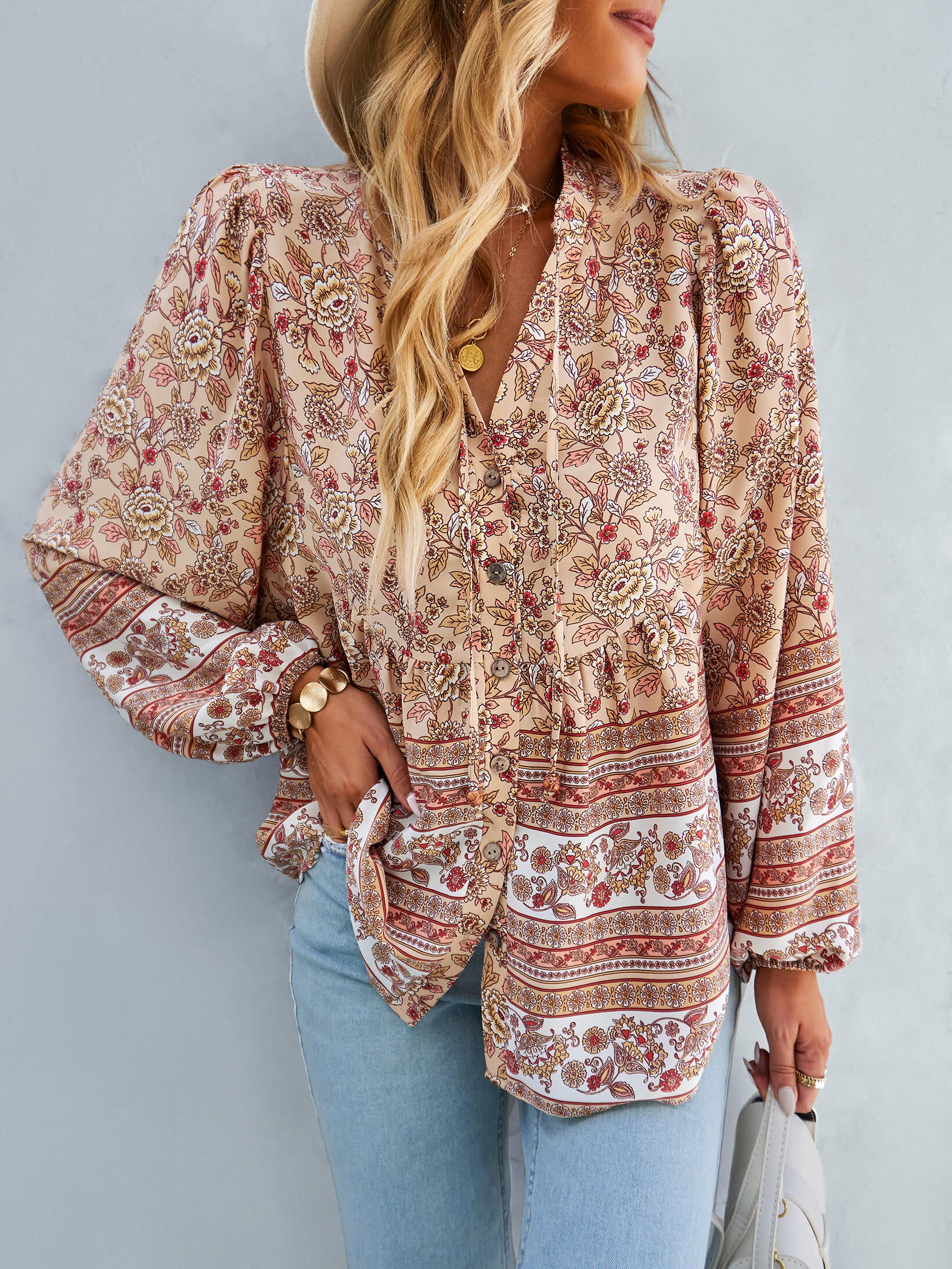 Camisa de Viscose Feminina